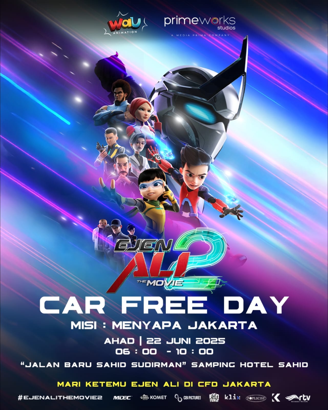 BERTEMU EJEN ALI THE MOVIE 2 DI CAR FREE DAY