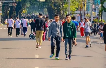 Ada Acara Rekor MURI, CFD Padang Sementara Pindah Lokasi