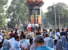 Peringati World Clean up Day, Ajak Sedekah Sampah untuk Palestina di Car Free Day Peringati World Clean up Day - info care free day