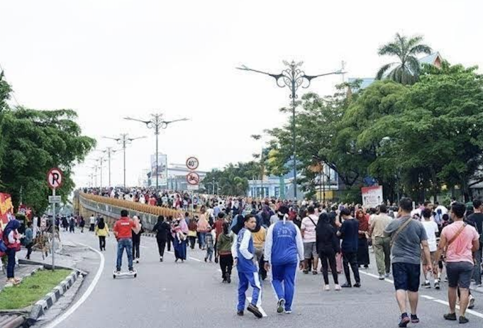 Ada Peringatan HUT TNI, CFD Pekanbaru Besok Ditiadakan