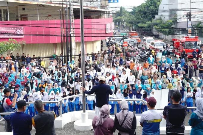 CFD Garut Jadi Momen Kampanye Eliminasi TBC dan Pelayanan Publik Terpadu