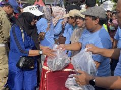 Pemkab Pati Bagikan Ribuan Paket Ikan Laut Gratis di CFD, Perkuat Gizi Warga Menuju Generasi Emas