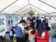 Warga Tangerang Antusias Ikuti Skrining TBC di Car Free Day