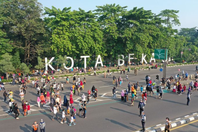 Arus Balik Lebaran, CFD Bekasi Masih Diliburkan
