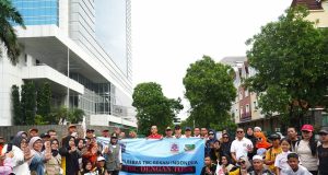 Lewat CFD, Pemkot Jakbar Gencarkan Edukasi TBC ke Warga