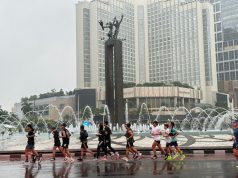 Hujan Deras Guyur Jakarta, Warga Tetap Nikmati Car Free Day Minggu Pagi