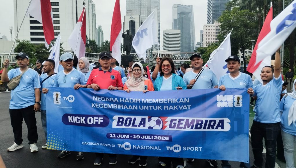 TVRI Gelar Kick-Off Bola Gembira Piala Dunia 2026 di CFD Jakarta