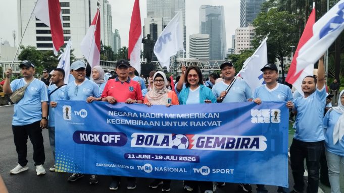 TVRI Gelar Kick-Off Bola Gembira Piala Dunia 2026 di CFD Jakarta