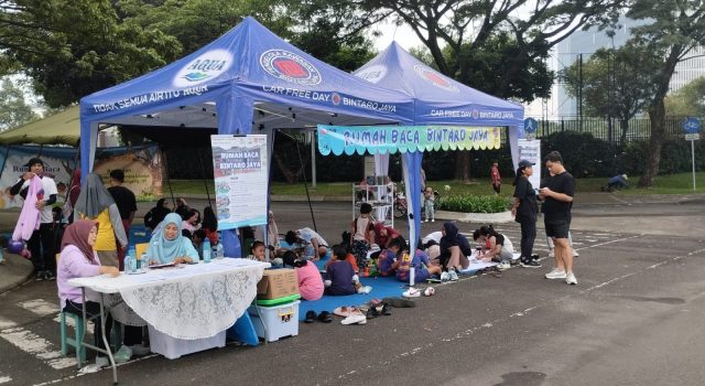 Rumah Baca Bintaro Bangkitkan Minat Baca dan Literasi Anak di CFD Bintaro Jaya