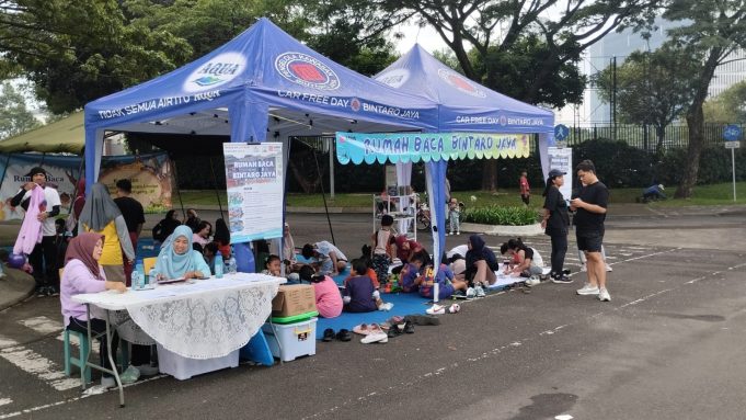 Rumah Baca Bintaro Bangkitkan Minat Baca dan Literasi Anak di CFD Bintaro Jaya