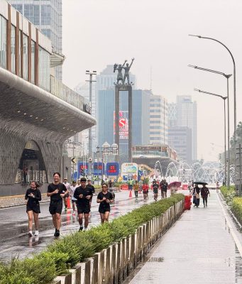 CFD Jakarta Minggu ini Dilaksanakan di 3 Titik. Ada Posko KLG!