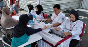 Hadir di CFD Jaksel, PMI Gelar Pemeriksaan Golongan Darah dan Kesehatan Gratis