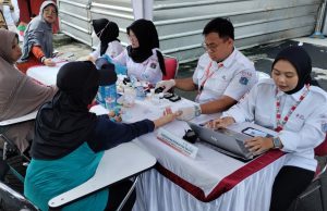 Hadir di CFD Jaksel, PMI Gelar Pemeriksaan Golongan Darah dan Kesehatan Gratis
