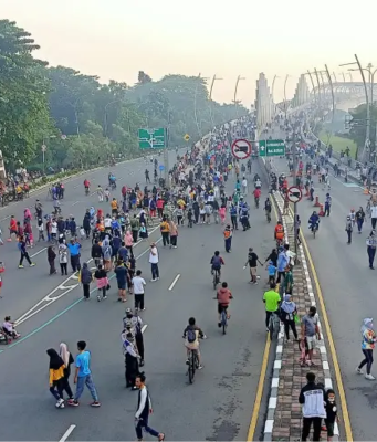 Dalam Rangka Hari Raya Waisak, CFD Kota Bekasi Sementara Diliburkan