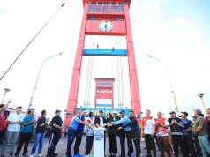 Car Free Day Ampera Diresmikan, Dorong Budaya Sehat dan Penguatan Ekonomi