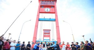 Car Free Day Ampera Diresmikan, Dorong Budaya Sehat dan Penguatan Ekonomi
