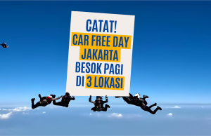 Catat, Car Free Day Jakarta Besok Serentak di 3 Lokasi!