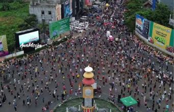 Akhir Pekan Ini, CFD Bandar Lampung Libur Dulu ya!