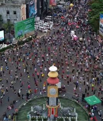 Akhir Pekan Ini, CFD Bandar Lampung Libur Dulu ya!